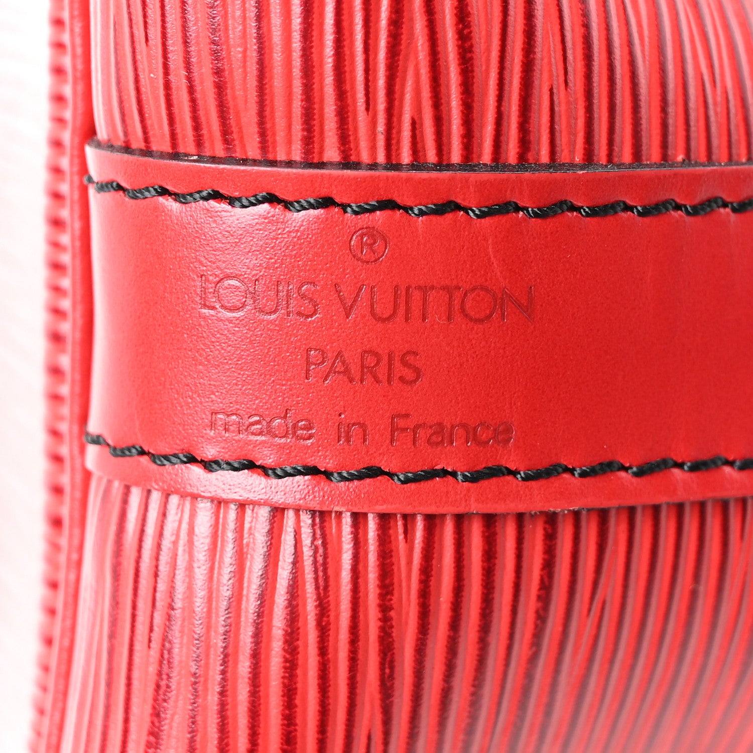 Louis Vuitton Epi Petit Noe Castillan Red 6 of 9