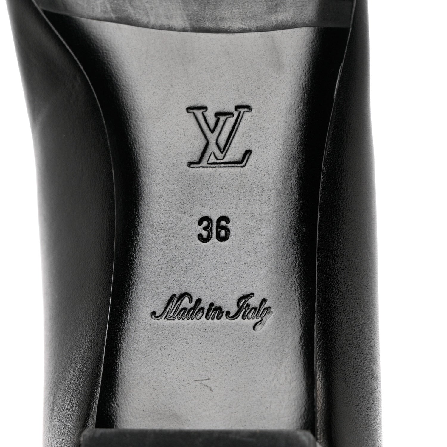 Louis Vuitton Calfskin Uniformes Ballet Flats 36 Black 8 of 8