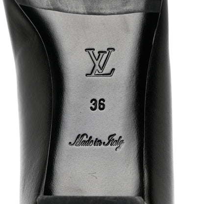 Louis Vuitton Calfskin Uniformes Ballet Flats 36 Black 8 of 8