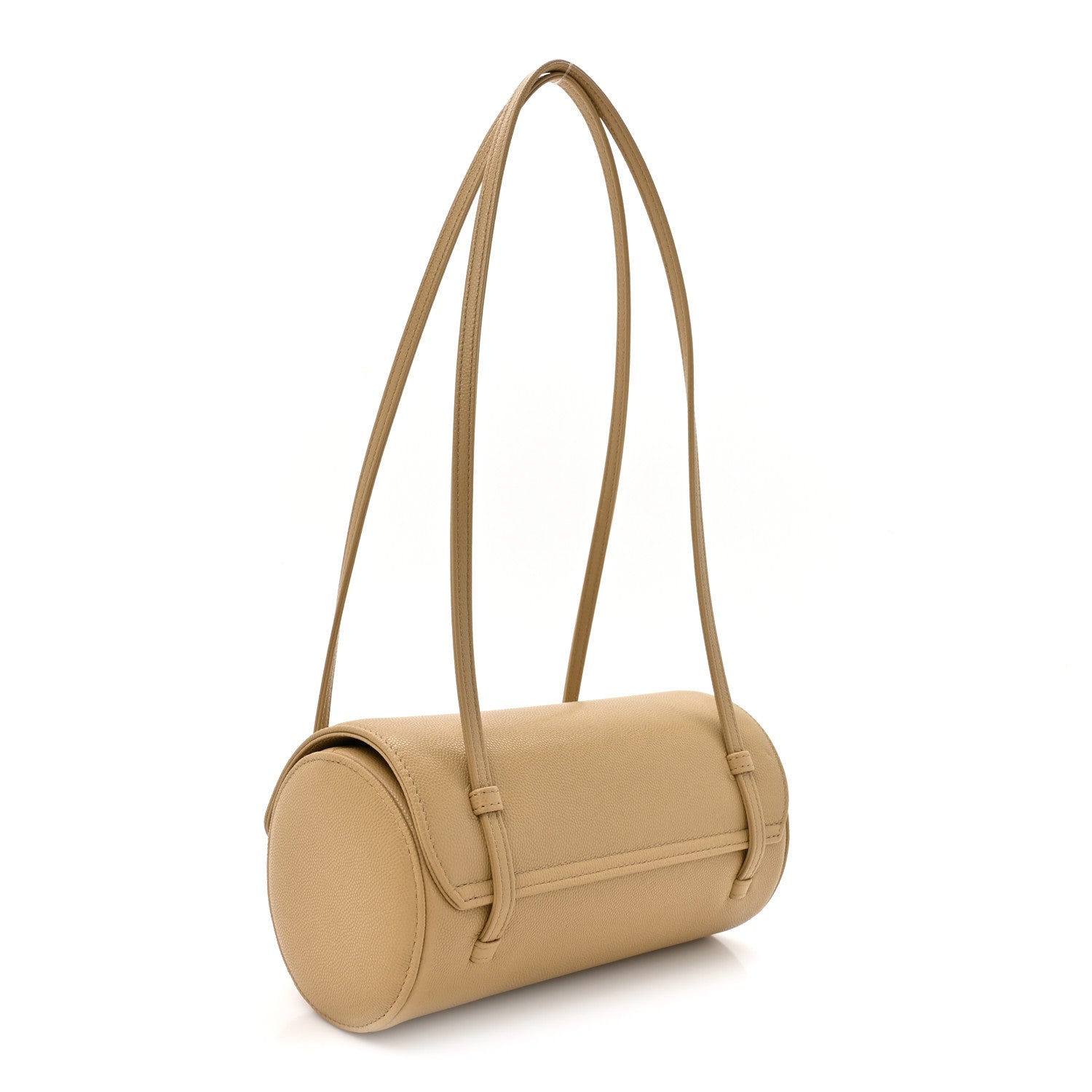 Chanel Shiny Caviar Preppy Coco Small Bowling Bag Dark Beige 3 of 10