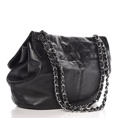 Chanel Calfskin Quilted Large Trianon Messenger Flap Black 3 of 8