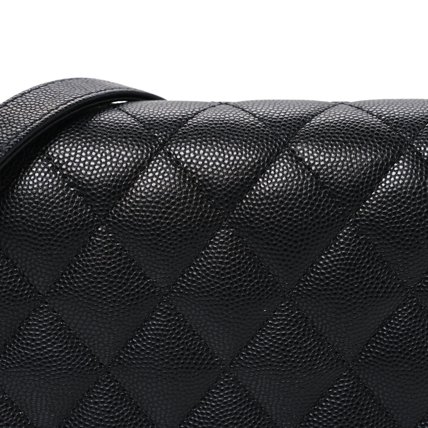 Chanel Caviar Quilted Boy Wallet On Chain WOC Black 9 of 11