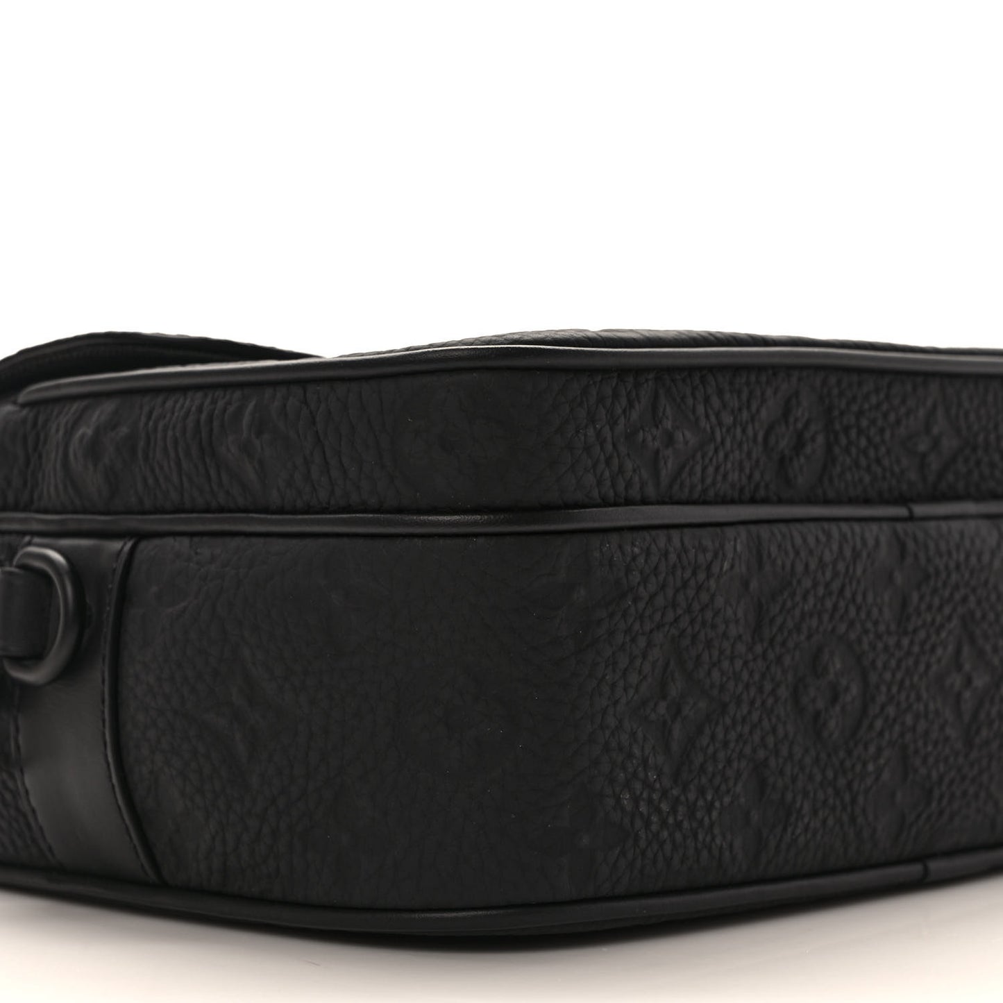 Taurillon Monogram S Lock Messenger Black