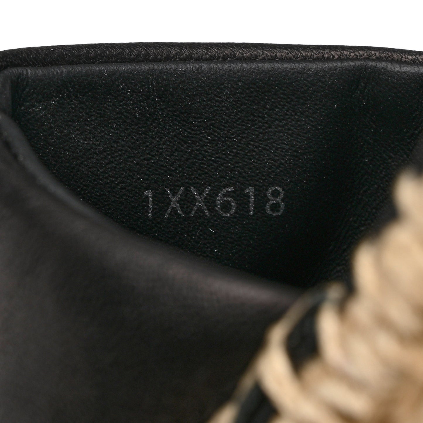 Nappa Logo Quilted Espadrille 20mm Slide Sandals 40 Black