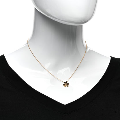 Van Cleef & Arpels 18K Yellow Gold Diamond Mini Frivole Pendant Necklace 2 of 6
