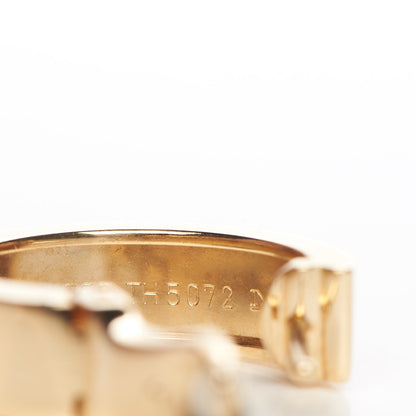 Cartier 18K Yellow Gold 5.5mm LOVE French Clip Hoop Earrings 7 of 8