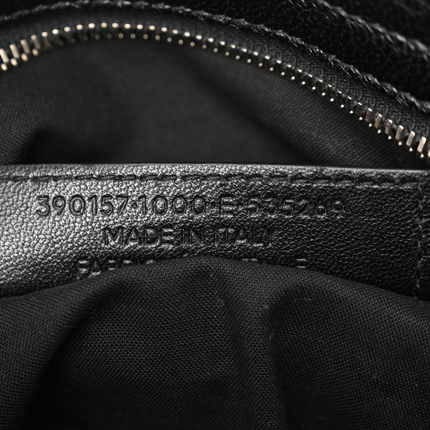 Balenciaga Chevre Silver Metallic Edge Hardware Velo Black 8 of 12