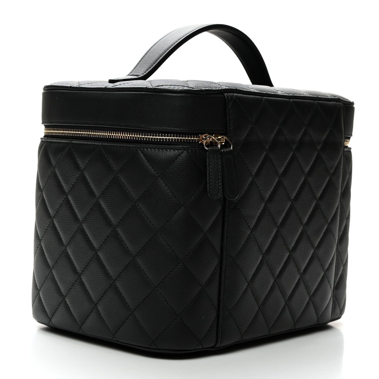 Chanel Caviar Quilted Large Vanity Pouch Black 3 of 8