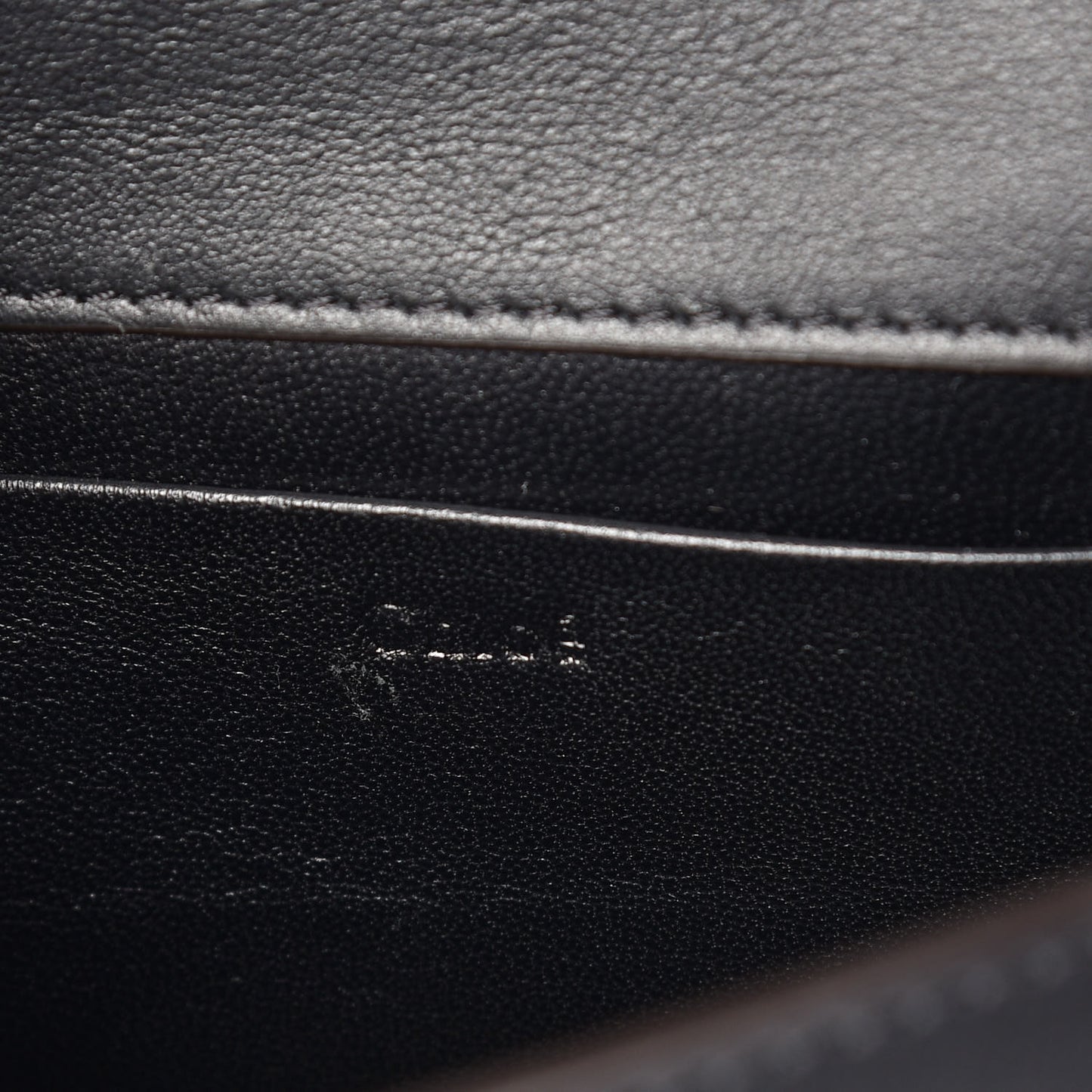 Calfskin Small Nile Bracelet Minaudiere Bag Black