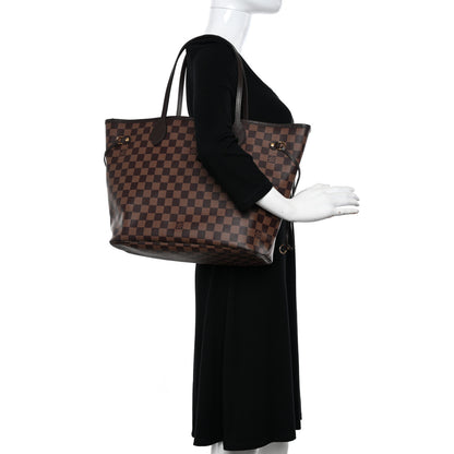 Louis Vuitton Damier Ebene Neo Neverfull MM 2 of 15