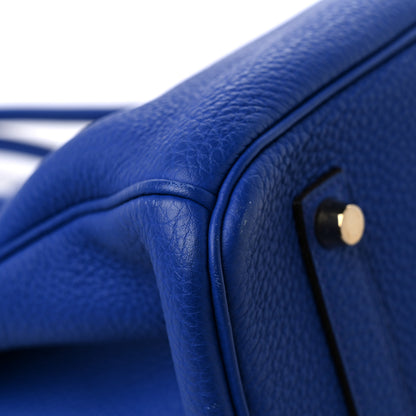 Hermes Togo Birkin 35 Bleu Electrique 10 of 15