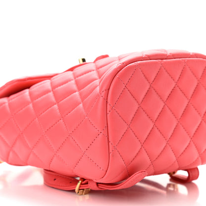 Chanel Lambskin Quilted Mini Urban Spirit Backpack Pink 9 of 10