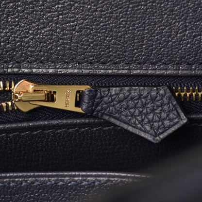 Hermes Togo Birkin 30 Bleu Nuit 16 of 33