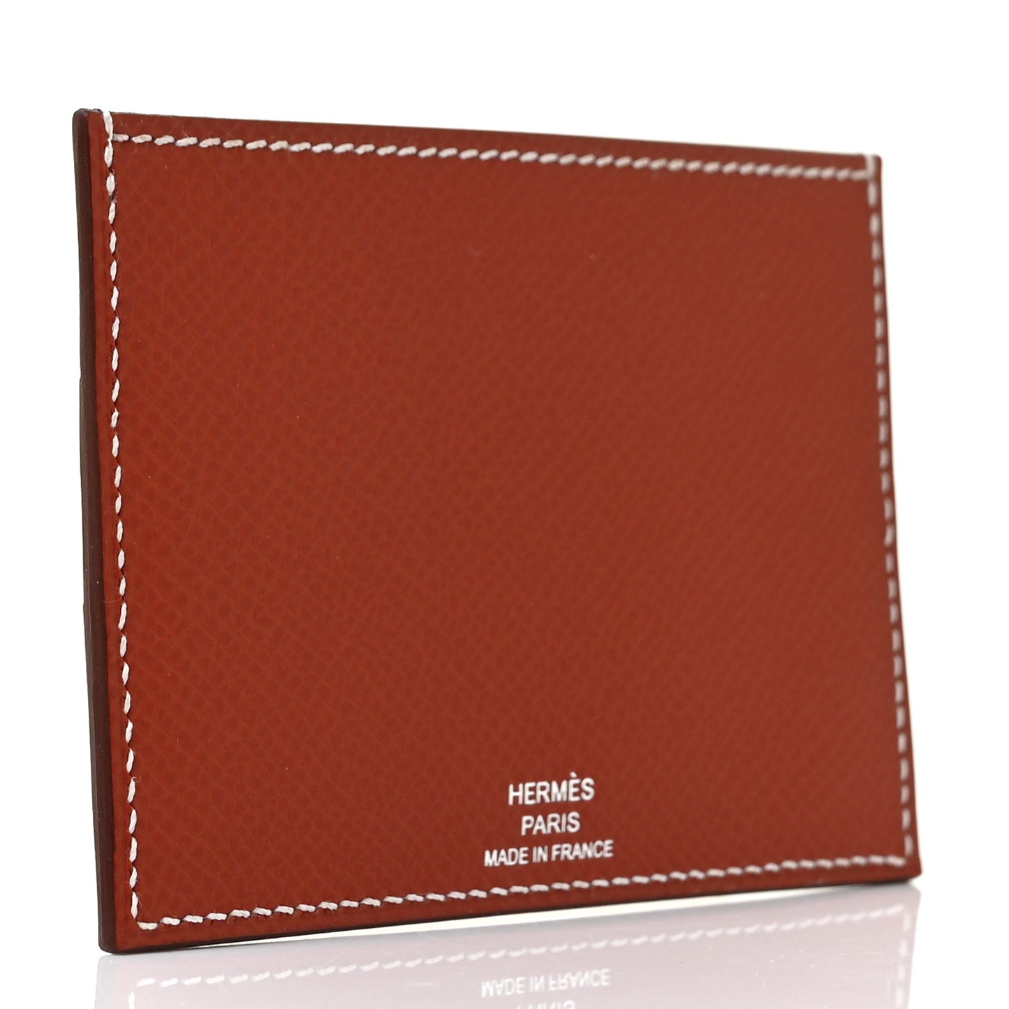 Epsom Evercolor Chevre Mysore Les Petits Chevaux Card Holder Brique Quebracho Bleu Frida Gris Perle