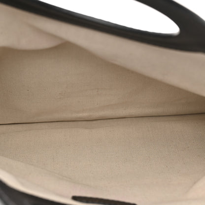 Christian Dior Oblique Fold Over Clutch Blue 5 of 11