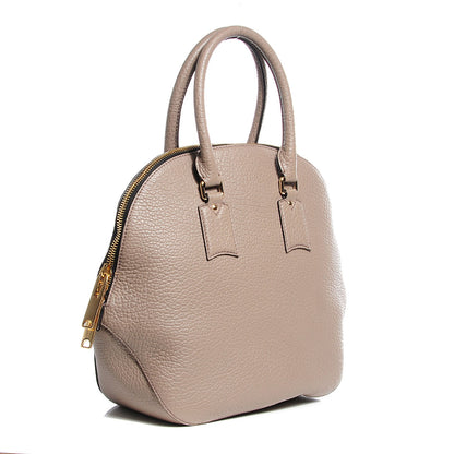 Burberry Heritage Grain Medium Orchard Bowling Bag Taupe 3 of 10