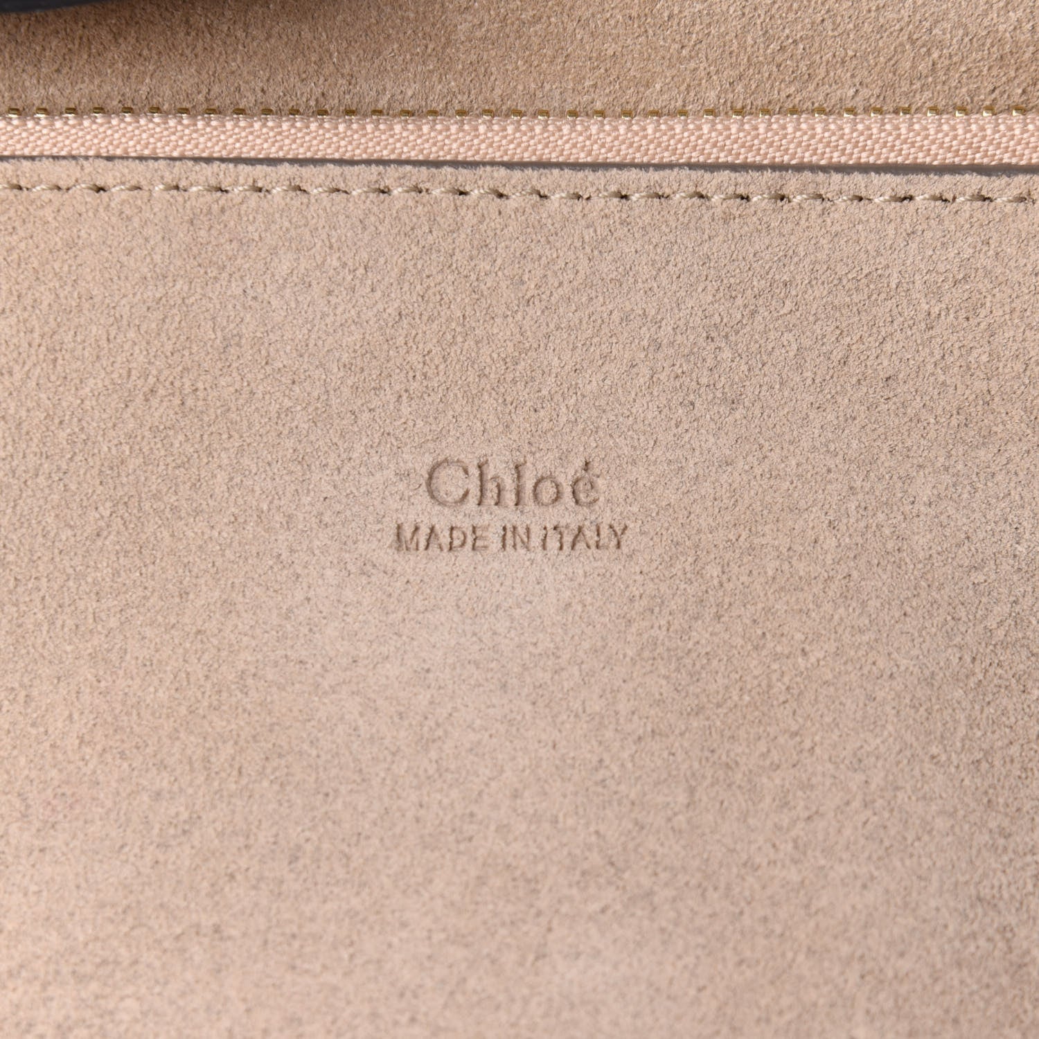 Chloe Suede Calfskin Medium Faye Shoulder Bag Intense Green 6 of 11