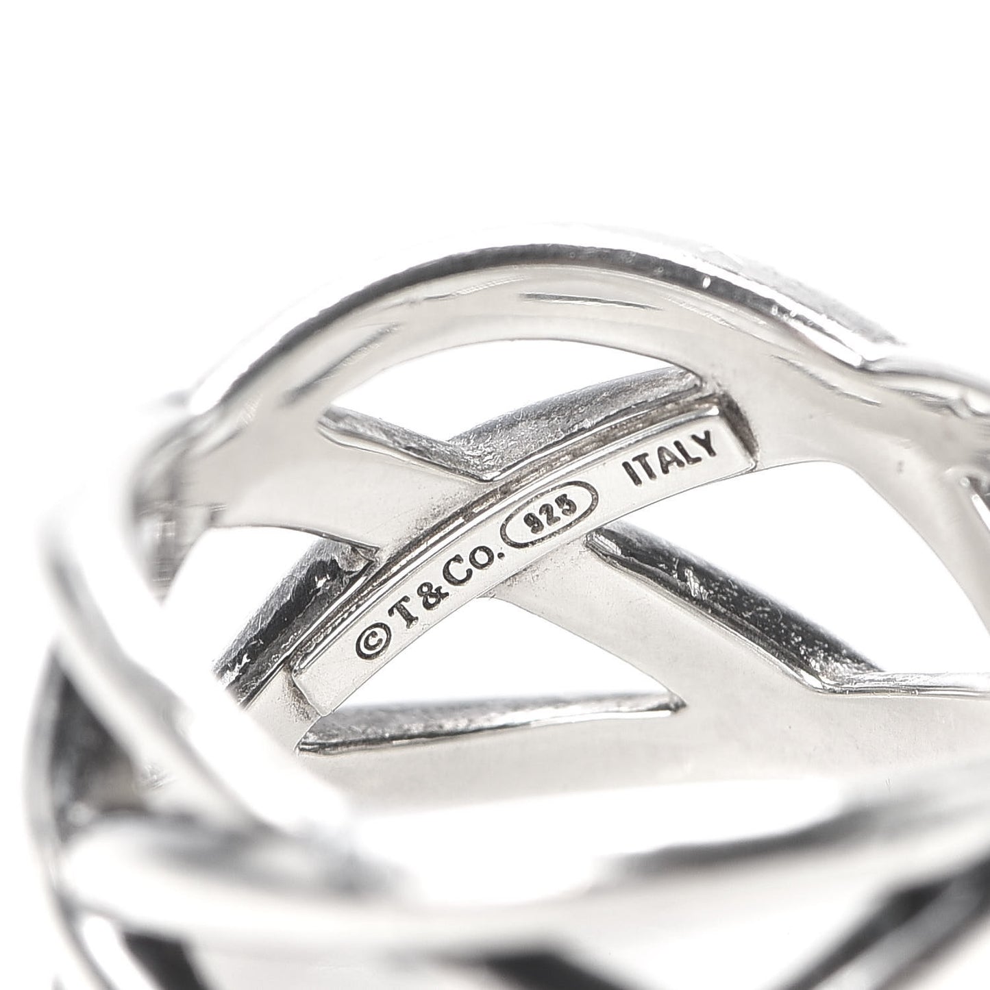 Sterling Silver Celtic Knot Ring 50 5.5