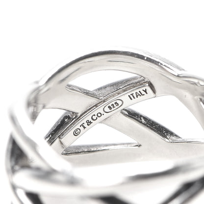 Tiffany Sterling Silver Celtic Knot Ring 50 5.5 4 of 4
