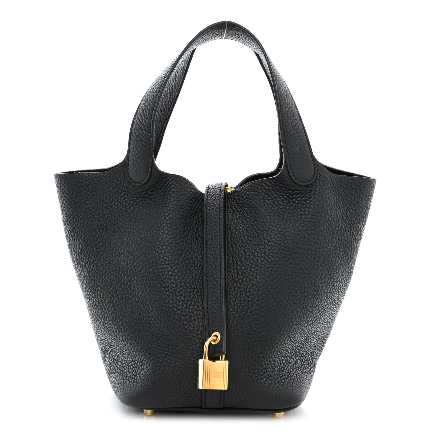 Hermes Taurillon Clemence Picotin Lock 18 PM Black 1 of 10