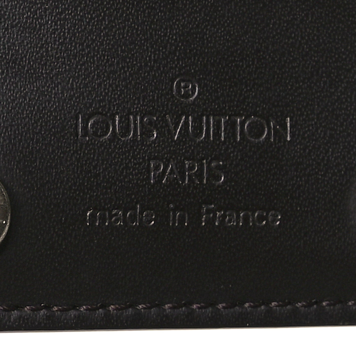 Monogram Glace Compact Wallet Cafe Brown