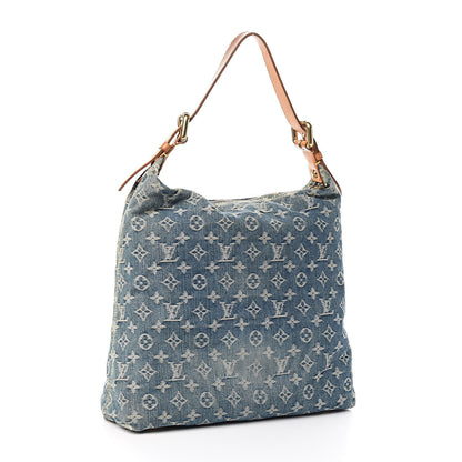 Louis Vuitton Denim Baggy GM Blue 3 of 14