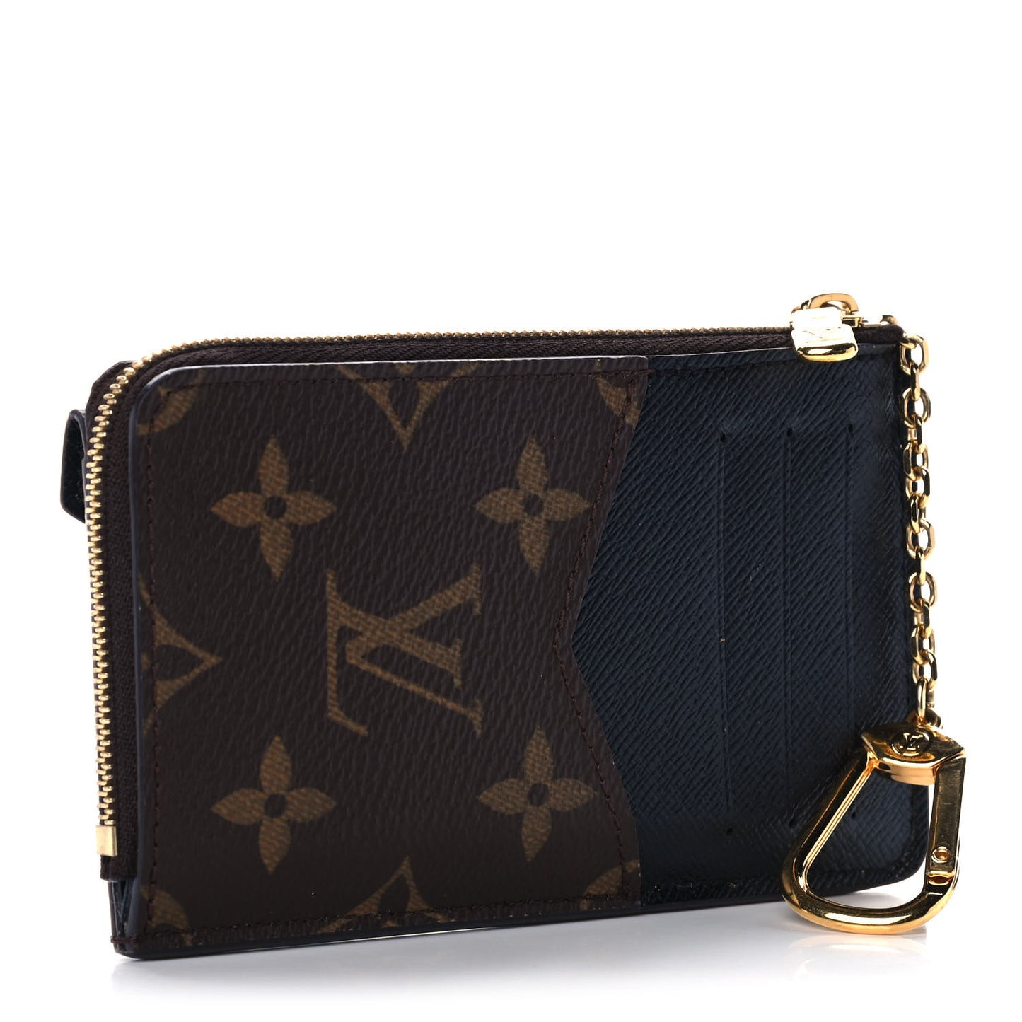 Monogram Recto Verso Card Holder Black