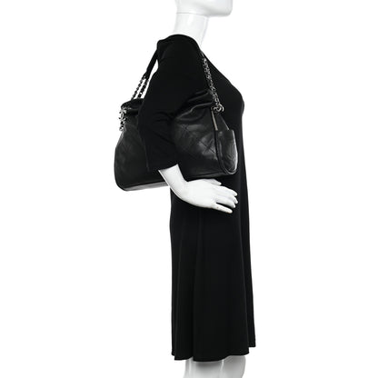 Chanel Lambskin Ultimate Soft Hobo Black 2 of 16