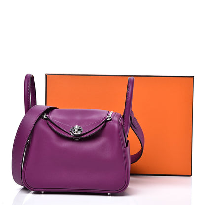 Hermes Swift Mini Lindy 20 Anemone 8 of 8