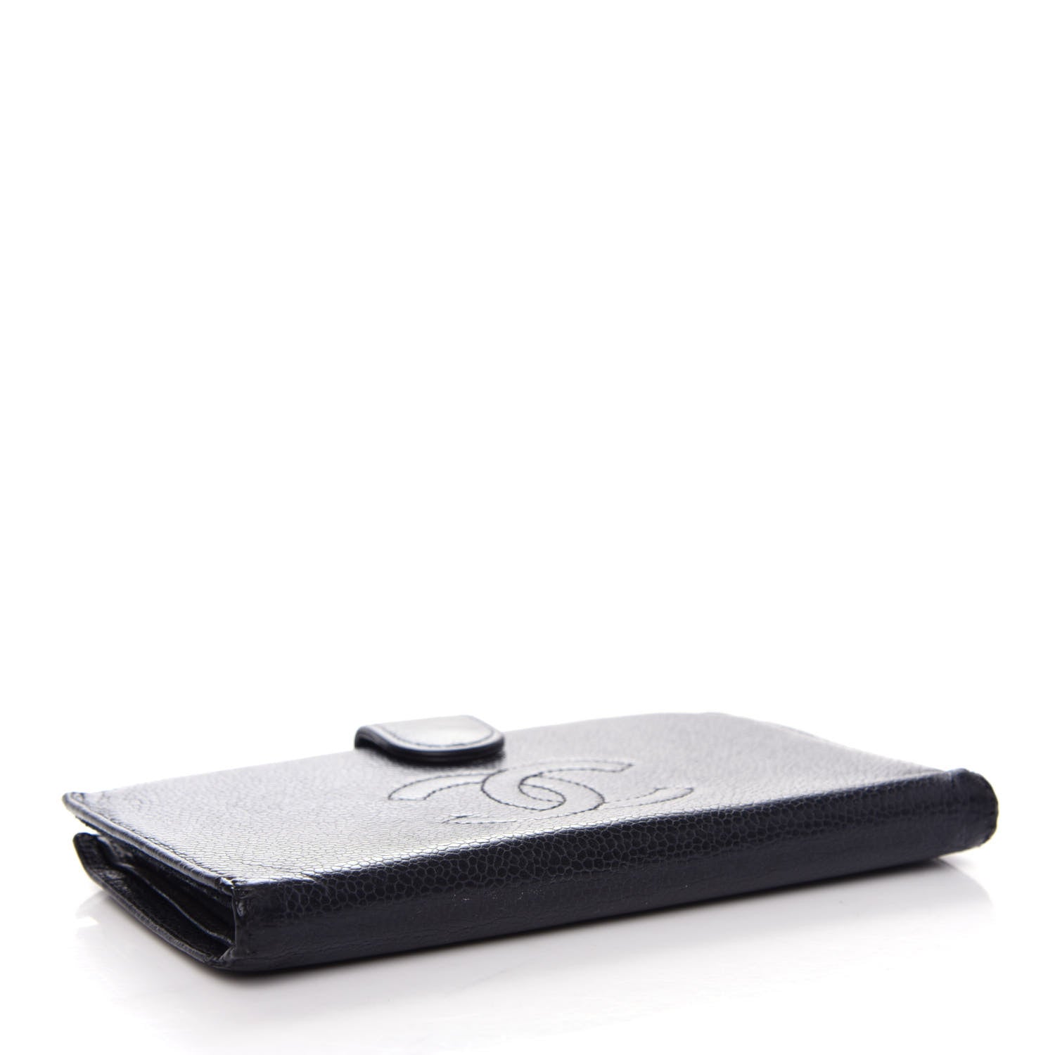 Chanel Caviar Timeless CC French Wallet Black 4 of 10