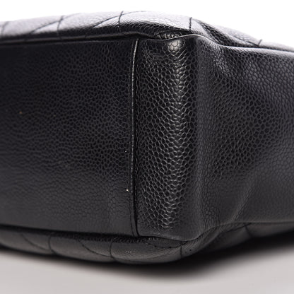 Chanel Caviar Quilted Petit Shopping Tote PST Black 9 of 11