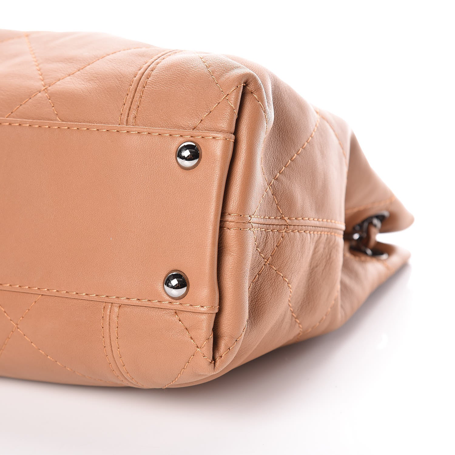 Chanel Lambskin Small Soft Touch Shoulder Bag Camel 10 of 10