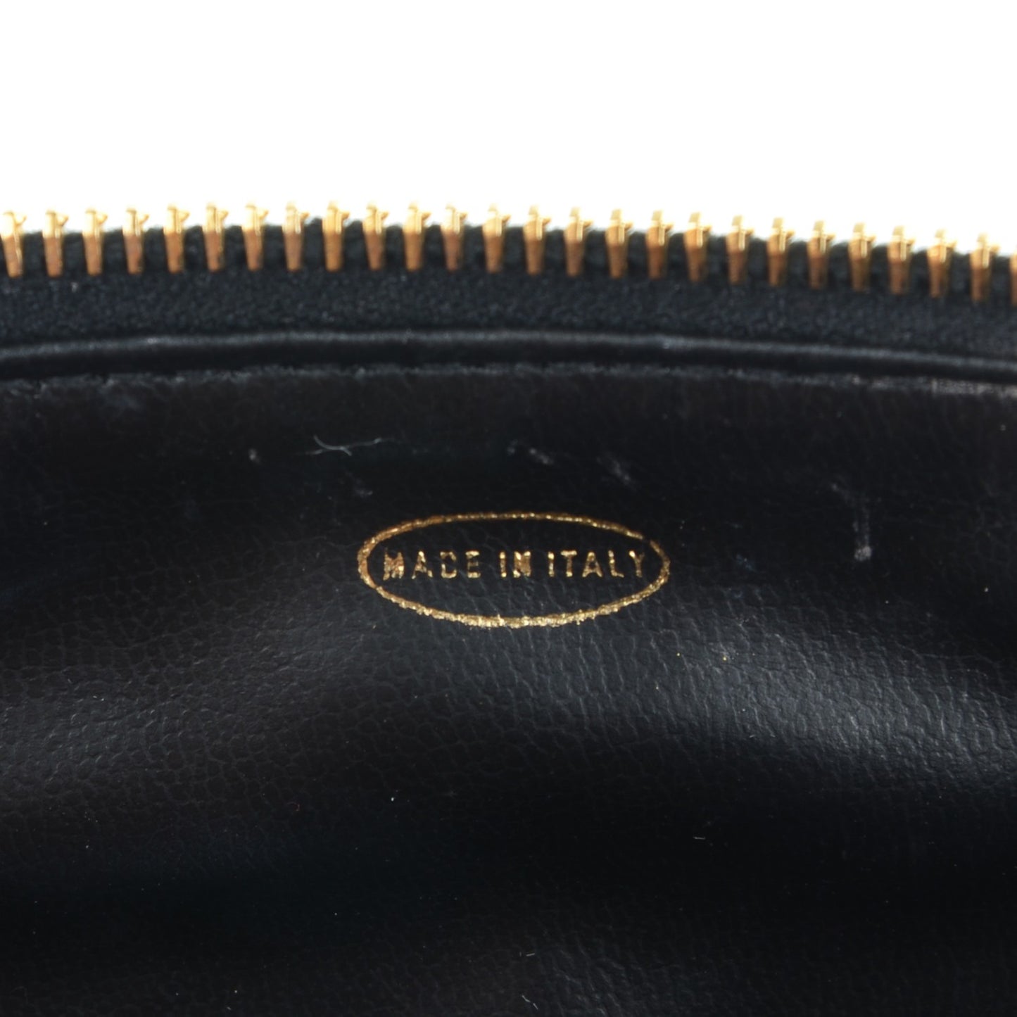 Calfskin Vanity Cosmetic Case Black