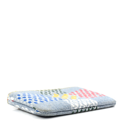 Louis Vuitton Damier Denim Key Pouch Multicolor 4 of 6