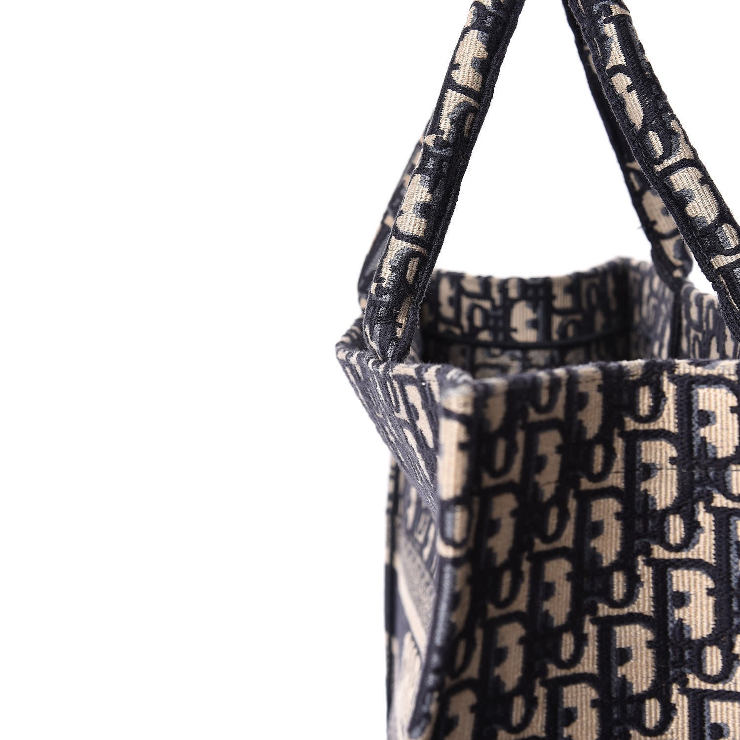 Christian Dior Oblique Book Tote Blue Multicolor 10 of 16