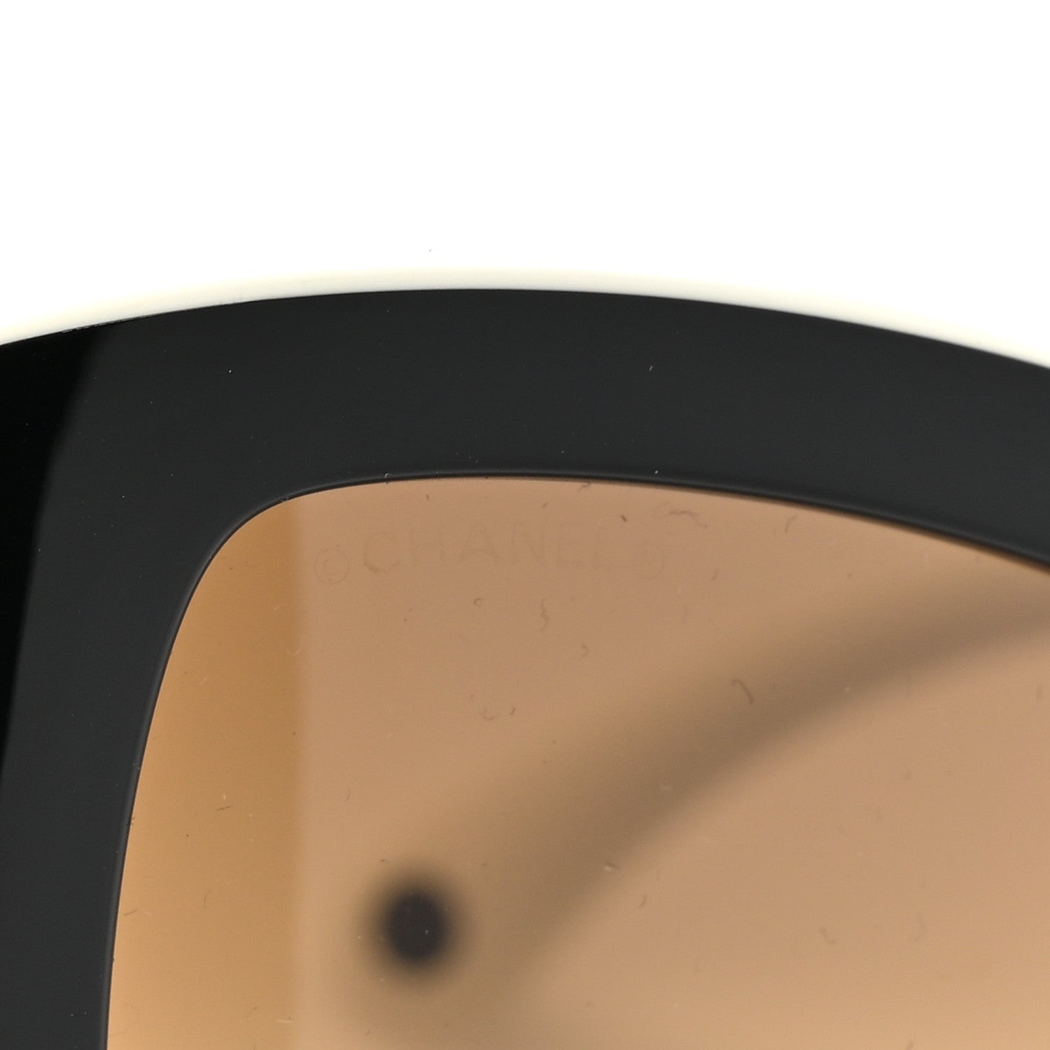 Chanel Acetate Butterfly Large CC Sunglasses 6058 Black White 7 of 8