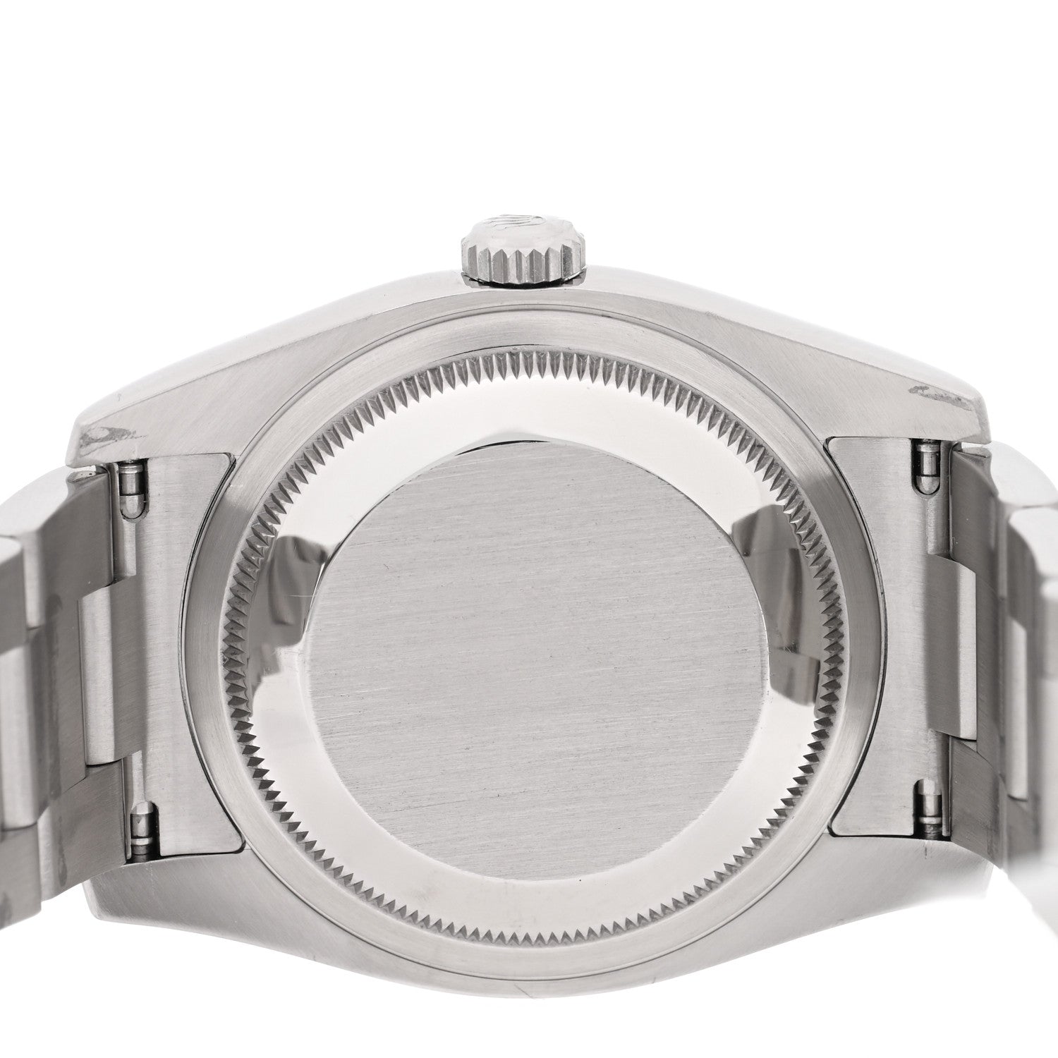 Rolex Stainless Steel 18K White Gold 36mm Oyster Perpetual Datejust Watch Black 116234 4 of 5