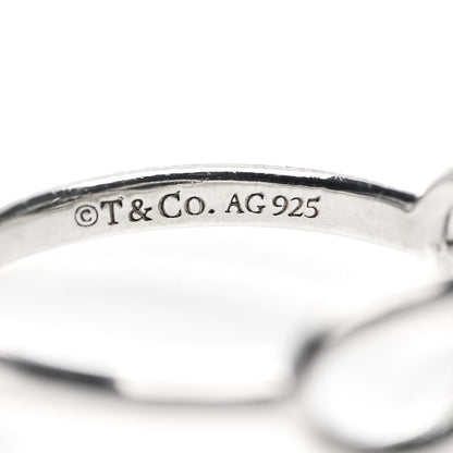 Tiffany Sterling Silver Infinity Ring 54 7 4 of 4