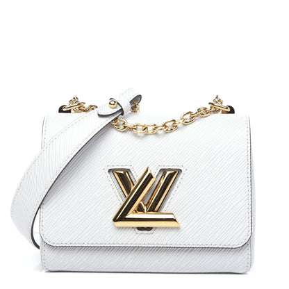Louis Vuitton Epi Twist Shoulder Bag PM White 1 of 10