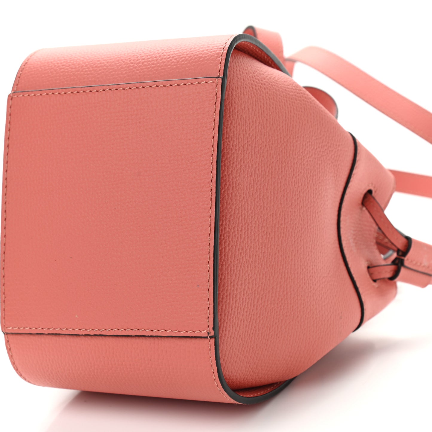 Calfskin Mini Hammock Shoulder Bag Pink Tulip