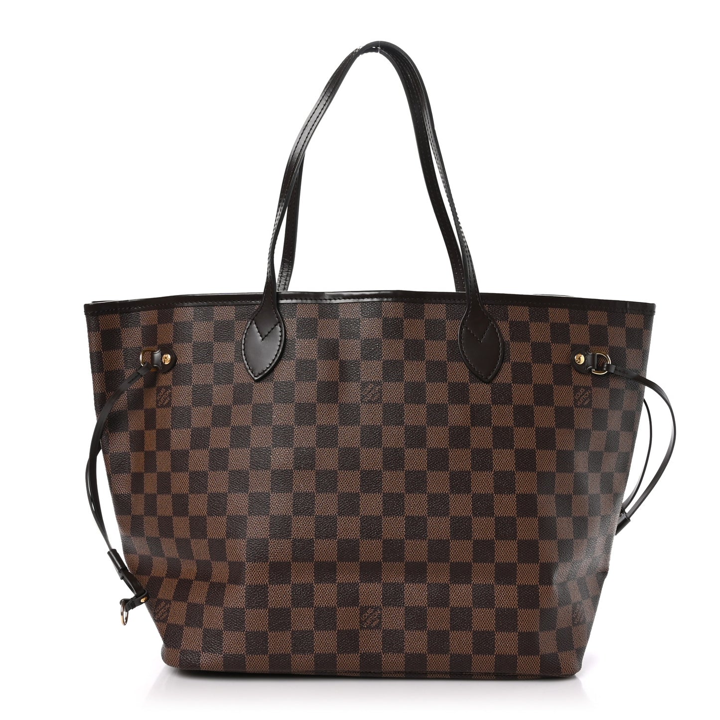 Damier Ebene Neo Neverfull MM Rose Ballerine