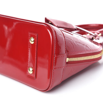 Louis Vuitton Vernis Alma BB Pomme D'Amour 5 of 9