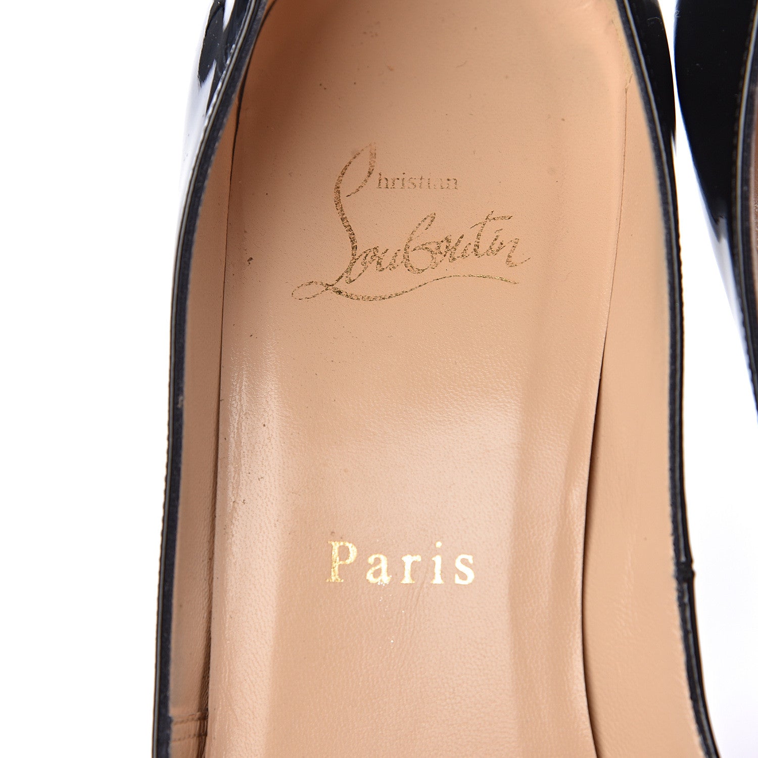 Christian Louboutin Patent Very Prive 120 Pumps 39.5 Black 6 of 12