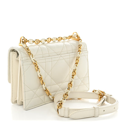 Christian Dior Lambskin Macrocannage Mini Miss Caro Bag Latte 3 of 10