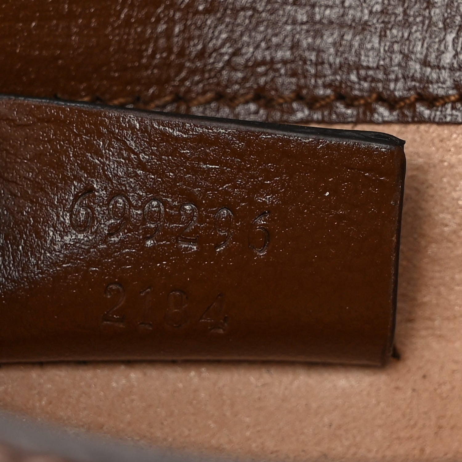 Gucci GG Supreme Monogram Mini Horsebit 1955 Shoulder Bag Beige Brown Sugar 7 of 10