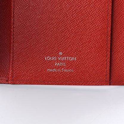 Louis Vuitton Epi Twist Compact Wallet Coquelicot 6 of 7