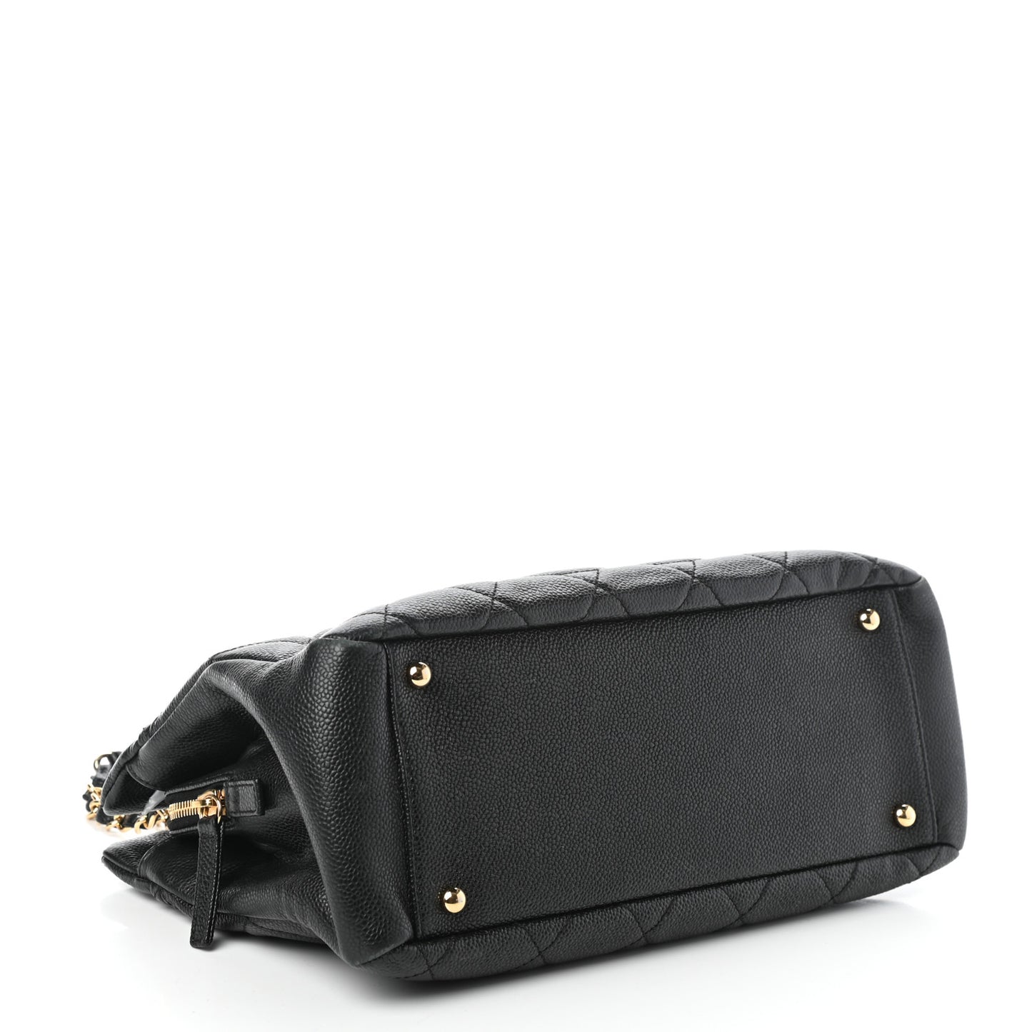 Caviar Quilted CC Timeless Tote Black