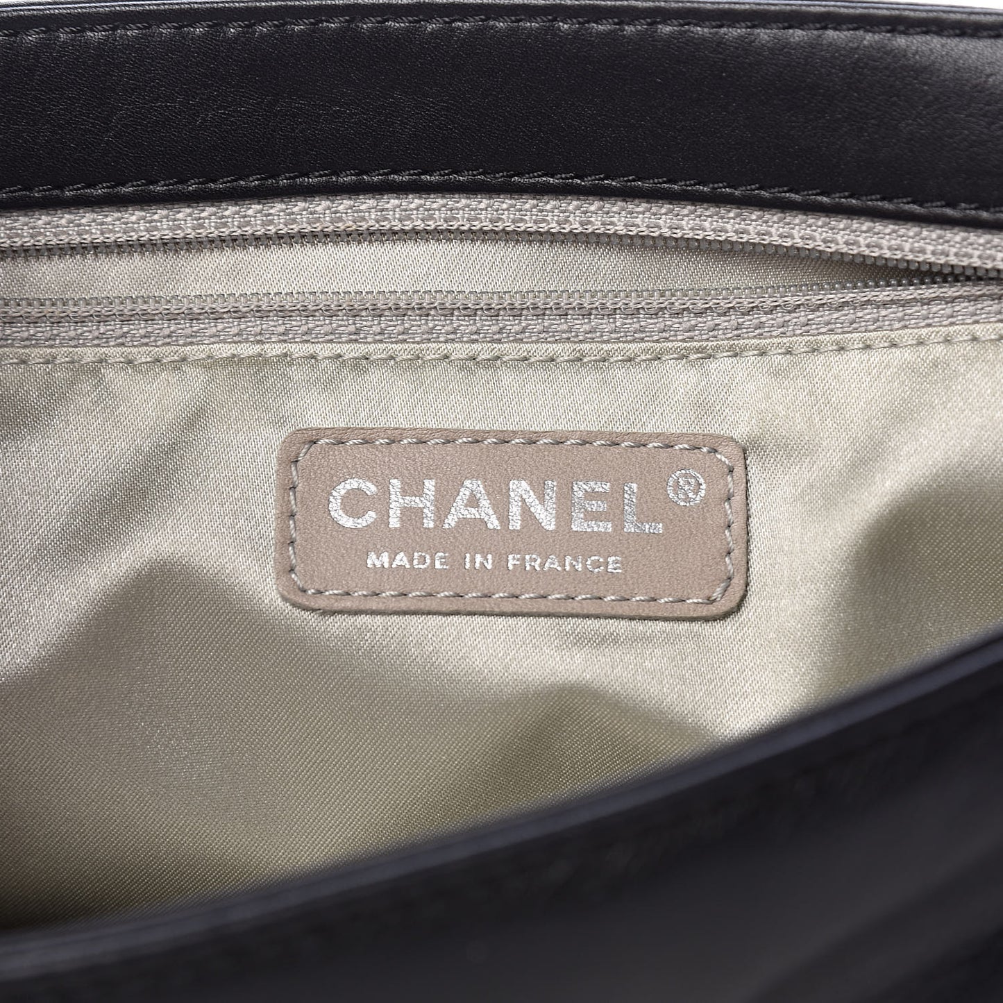 Lambskin Quilted Flap Bag Black