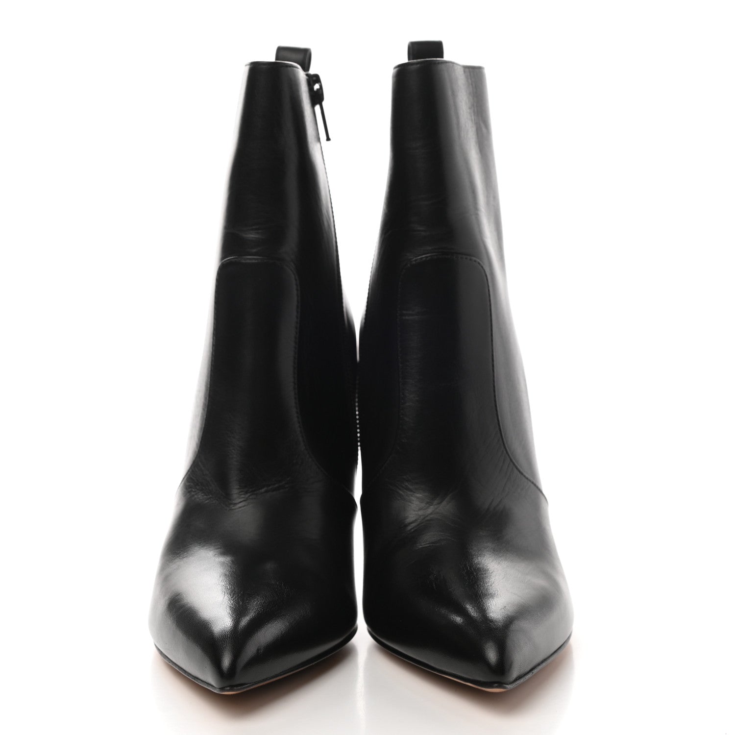 Valentino Garavani Calfskin Rockstud Ankle Booties 37 Black 2 of 8