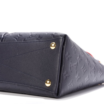 Louis Vuitton Empreinte V Tote MM Marine Rouge 7 of 9